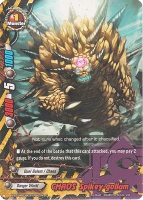 CHAOS Spikey-gollum