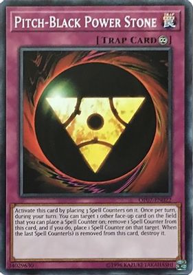 Pitch-Black Power Stone