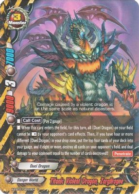 Titanic Violent Dragon, Zargilragne