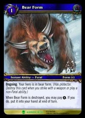 Bear Form