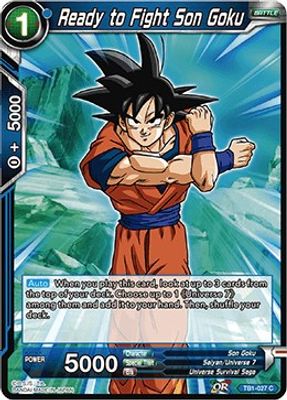 Ready to Fight Son Goku
