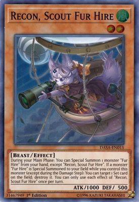Recon, Scout Fur Hire