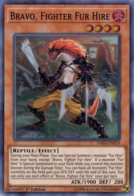 Bravo, Fighter Fur Hire
