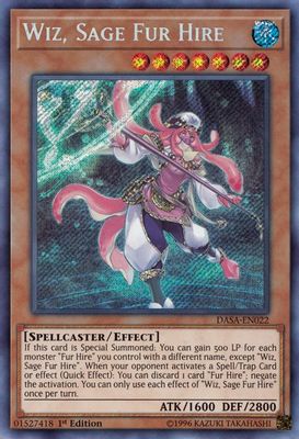 Wiz, Sage Fur Hire
