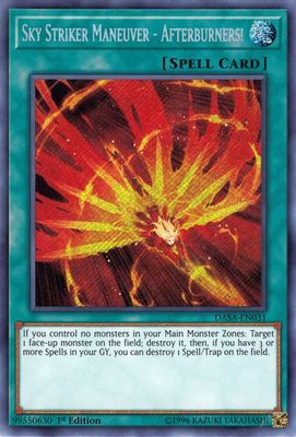 Sky Striker Maneuver - Afterburners!