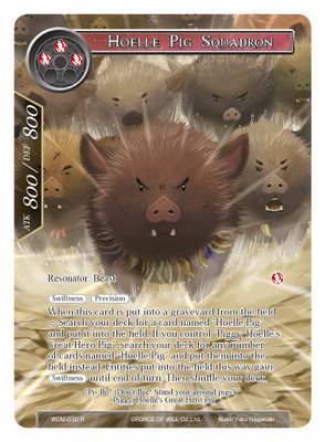Hoelle Pig Squadron (Full Art)