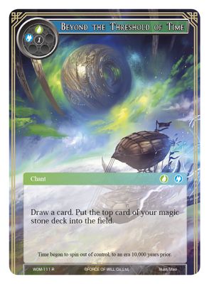 Beyond the Threshold of Time