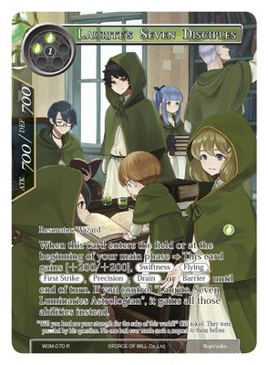 Laurite's Seven Disciples (Full Art)