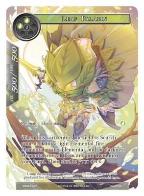 Leaf Paladin (Full Art)