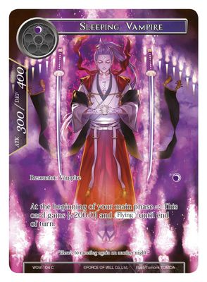 Sleeping Vampire (Full Art)