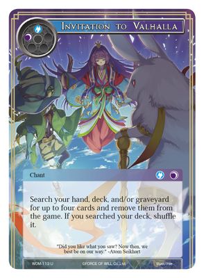 Invitation to Valhalla