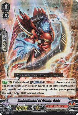 Embodiment of Armor, Bahr (RRR Foil)