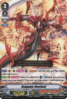 Dragonic Overlord (Alternate Art RRR Foil)