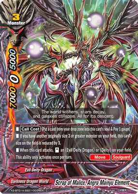 Scrap of Malice, Angra Mainyu Element
