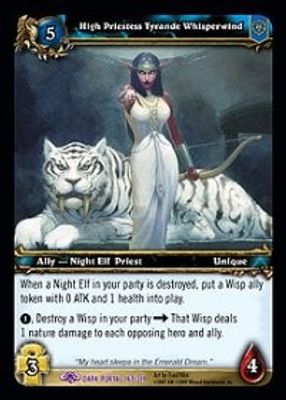High Priestess Tyrande Whisperwind