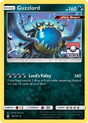Guzzlord - 80/131 (Pokemon League)