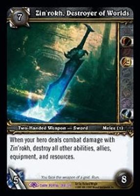 Zin'rokh, Destroyer of Worlds