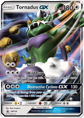 Tornadus GX - SM134