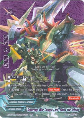 Sovereign War Dragon Lord, Batzz the Infinity (BR)