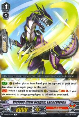 Vicious Claw Dragon, Laceraterex