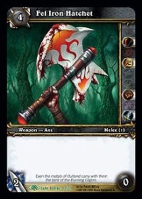 Fel Iron Hatchet
