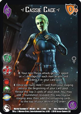 Cassie Cage*