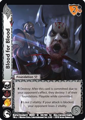 Blood for Blood