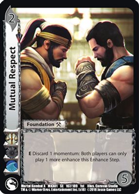 Mutual Respect