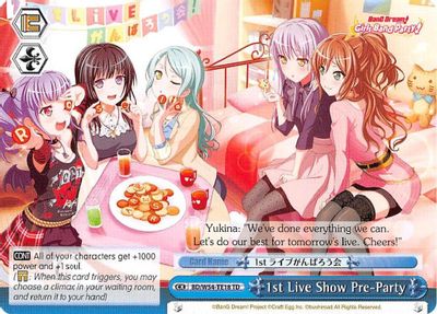 1st Live Show Pre-Party