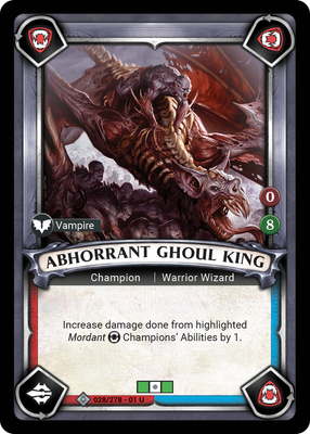 Abhorrant Ghoul King (Unclaimed)