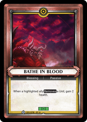 Bathe in Blood (Unclaimed)