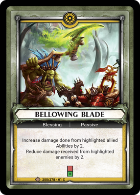 Bellowing Blade (Claimed)