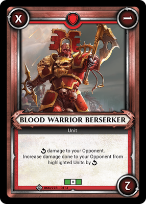 Blood Warrior Berserker (Unclaimed)