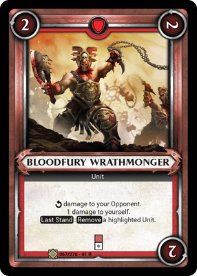 Bloodfury Wrathmonger (Claimed)
