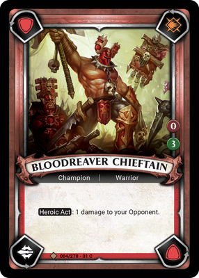 Bloodreaver Chieftain (Claimed)