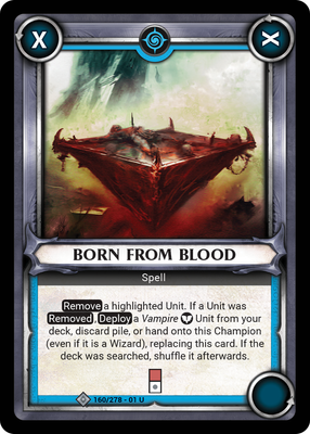 Born from Blood (Unclaimed)