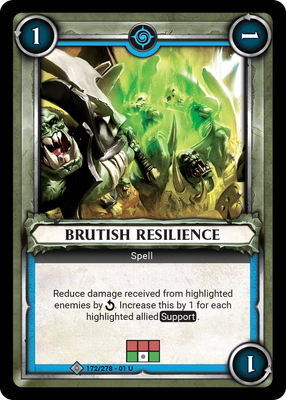 Brutish Resilience (Unclaimed)