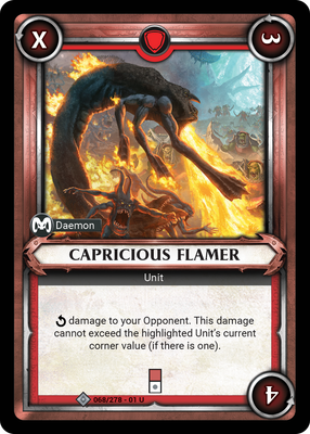 Capricious Flamer (Unclaimed)