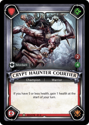 Crypt Haunter Courtier (Unclaimed)