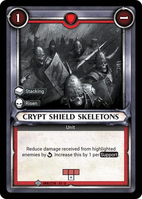 Crypt Shield Skeletons (Claimed)