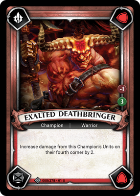 Exalted Deathbringer (Claimed)