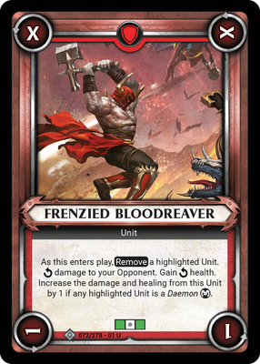 Frenzied Bloodreaver (Claimed)