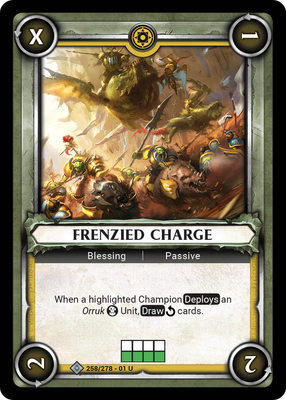 Frenzied Charge (Unclaimed)