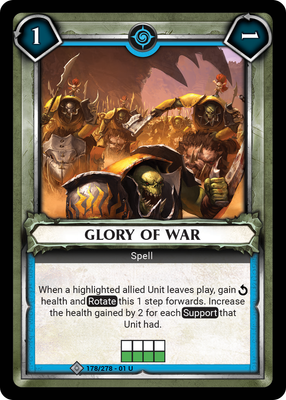 Glory of War (Unclaimed)