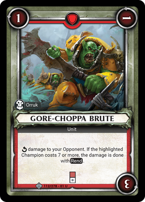 Gore-Choppa Brute (Unclaimed)