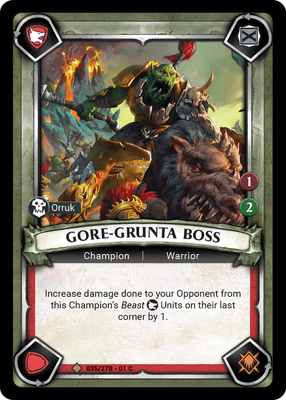 Gore-Grunta Boss (Unclaimed)