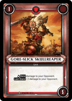 Gore-Slick Skullreaper (Claimed)