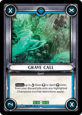 Grave Call (Unclaimed)