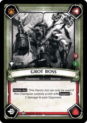 Grot Boss (Unclaimed)