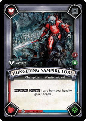 Hungering Vampire Lord (Claimed)